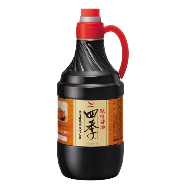 【四季】釀造醬油1600ml(6入/箱)