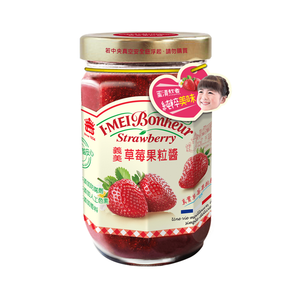 義美 草莓果粒果醬_300g