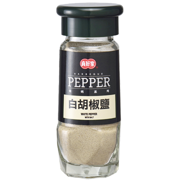 《真好家》白胡椒鹽-鑽石瓶 (60g)*2入組