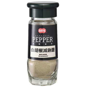 《真好家》白胡椒減鈉鹽-鑽石瓶 (60g)*2入組