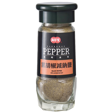 《真好家》黑胡椒減鈉鹽-鑽石瓶 (60g)*2入組