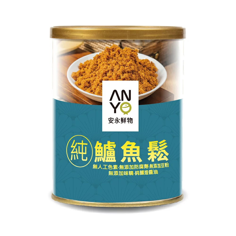 安永鮮物 純鱸魚鬆(150g/罐)