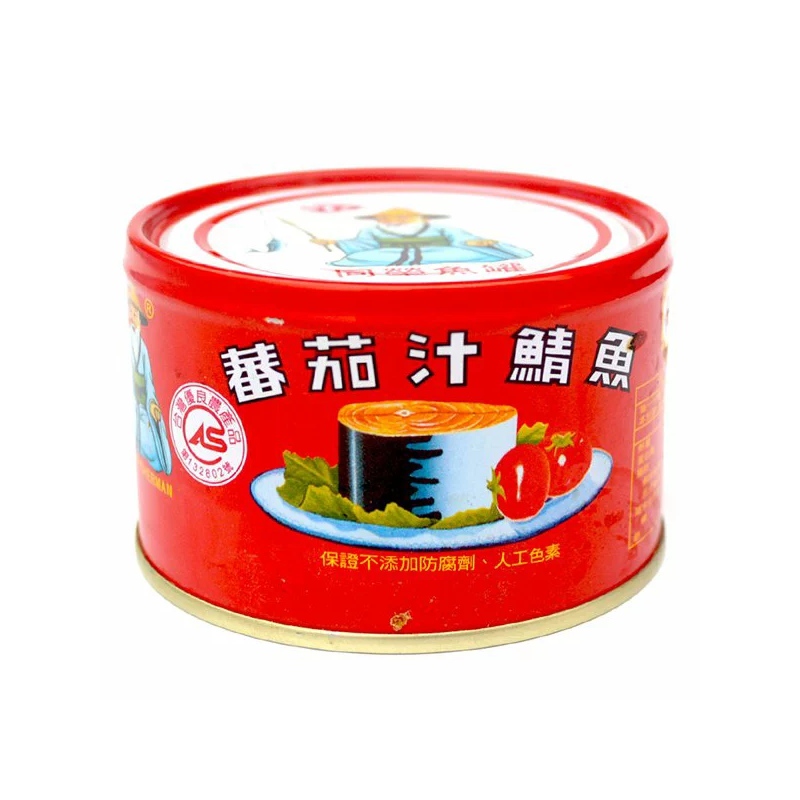 《同榮》番茄汁鯖魚罐3入(紅平二號)x3