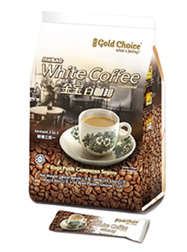 金寶 頂級特濃即溶白咖啡(600g)