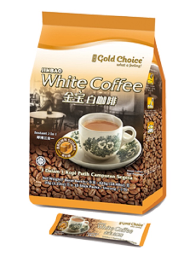 金寶黃砂糖白咖啡(525g)