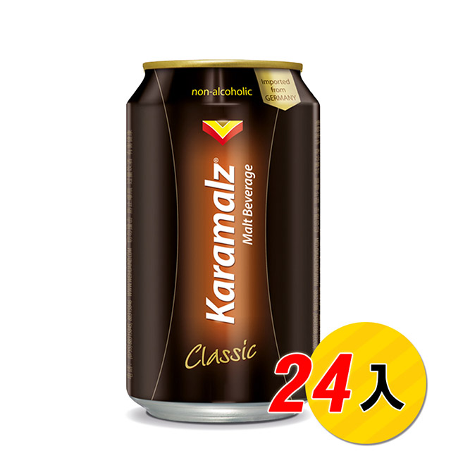 德國進口卡麥隆Karamalz黑麥汁(原味)_罐裝(330ml*24入)