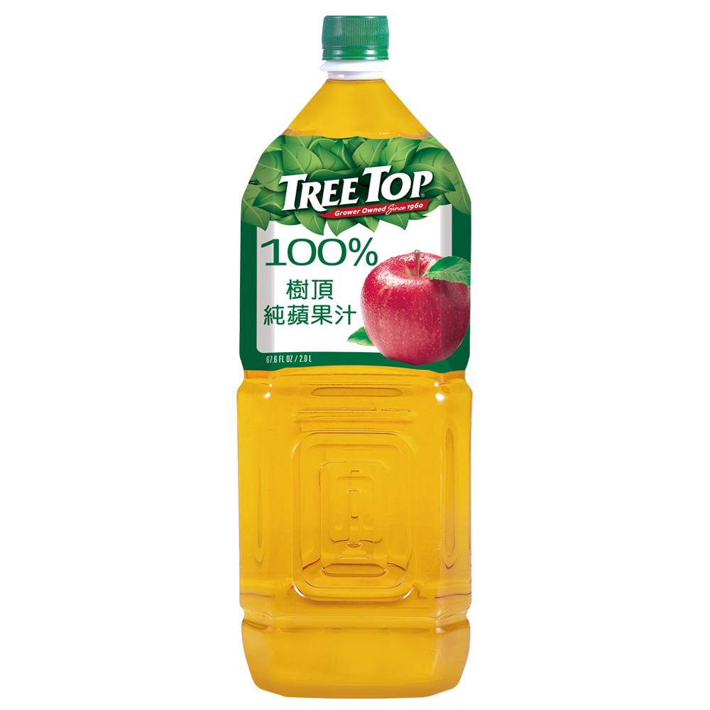 《Treetop》樹頂蘋果汁(2Lx6瓶)