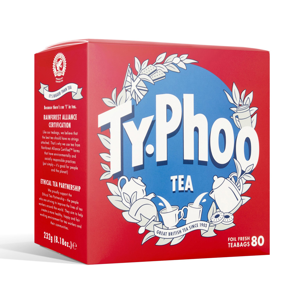 Typhoo 特選紅茶80入-裸包(共250g)