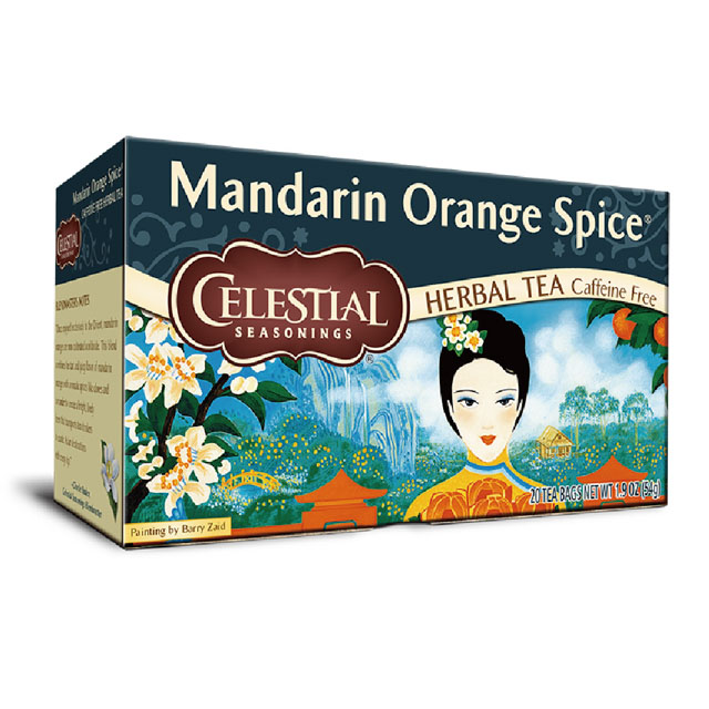 《Celestial Seasonings 詩尚草本》Mandarin Orange Spice東方香桔茶(54g)