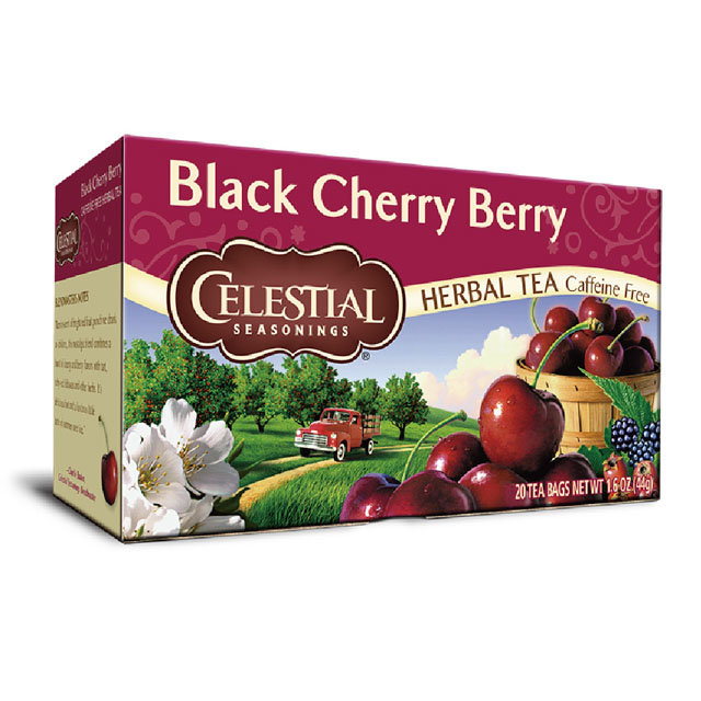 《Celestial Seasonings詩尚草本》Black Cherry Berry櫻桃莓果茶(44g)