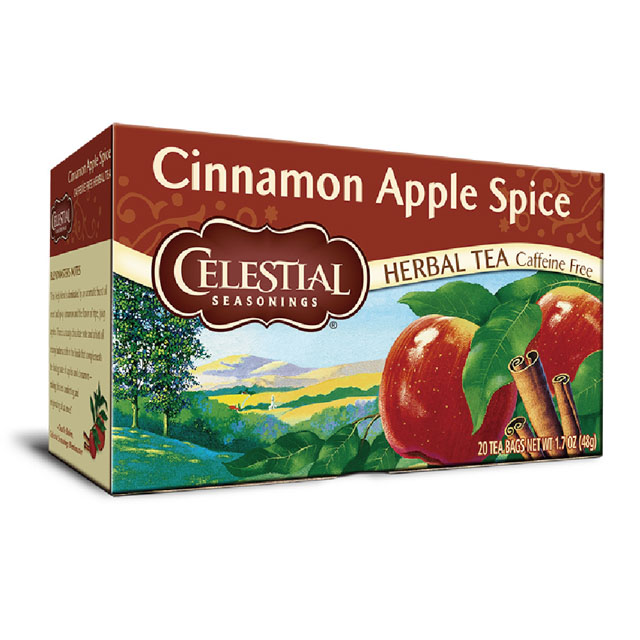 《Celestial Seasonings 詩尚草本》Cinnamon Apple Spice蘋果肉桂茶(48g)