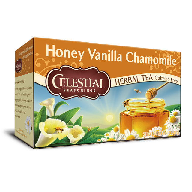《Celestial Seasonings 詩尚草本》Honey Vanilla Chamomile蜂蜜香草洋甘菊茶(47g)