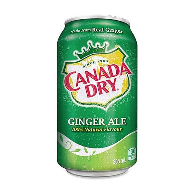 美國進口 CANADA DRY 薑汁汽水/箱(12入)