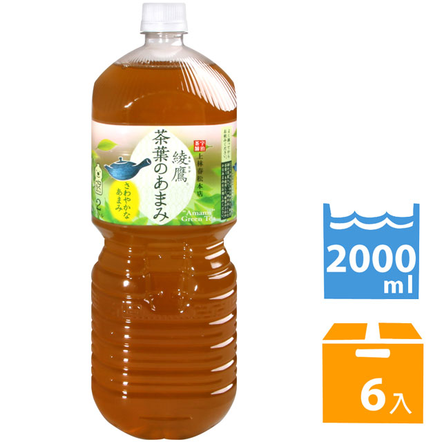 綾鷹清爽綠茶 (2000ml*6入)
