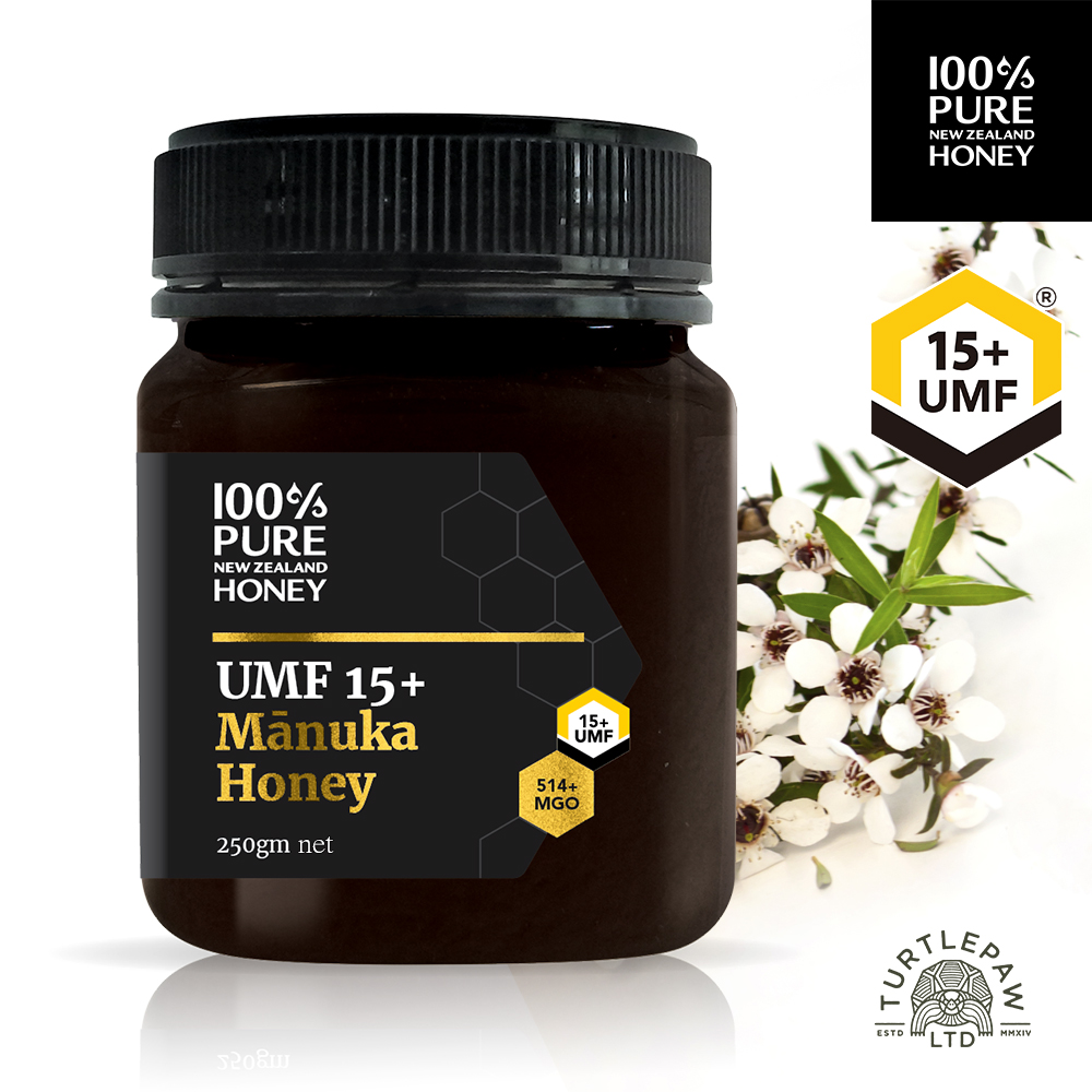 【紐西蘭恩賜】麥蘆卡蜂蜜UMF15+ 1瓶 (250公克)