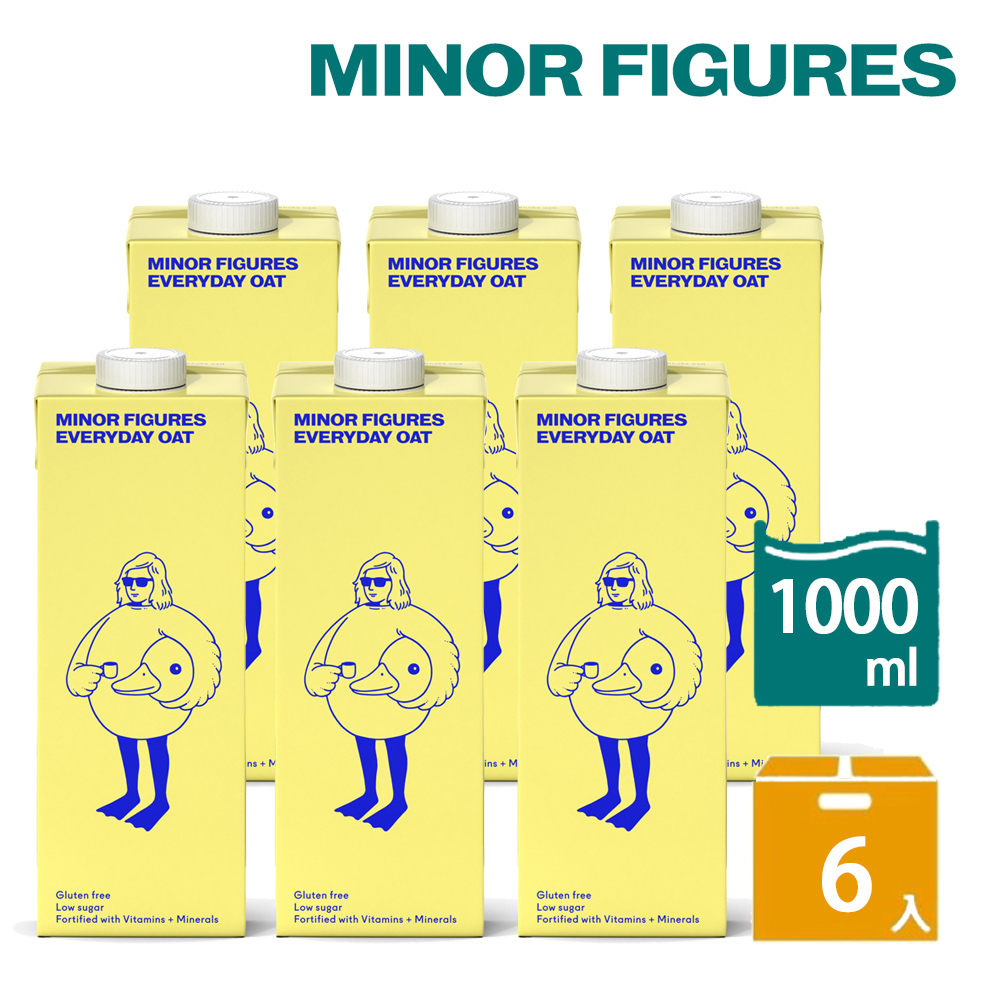 【Minor Figures 小人物】每日燕麥奶(1000ml/6入)