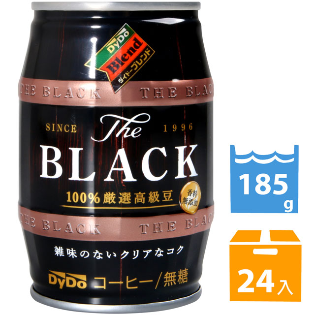 DYDO 經典咖啡-Black (185g*24入)