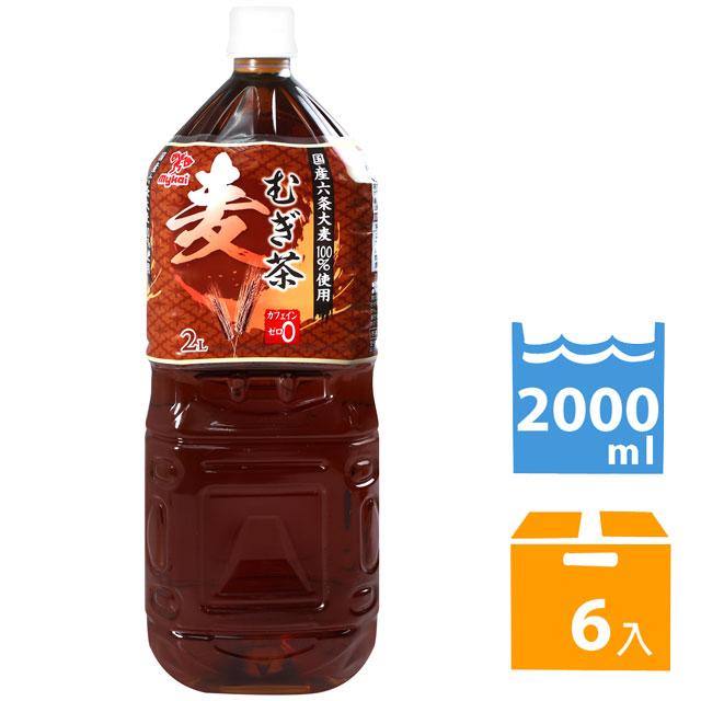 朝日商事 麥凱麥茶 (2000ml*6入)