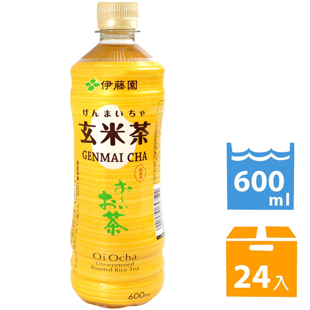 伊藤園 好喝玄米茶飲料 (600ml*24入)