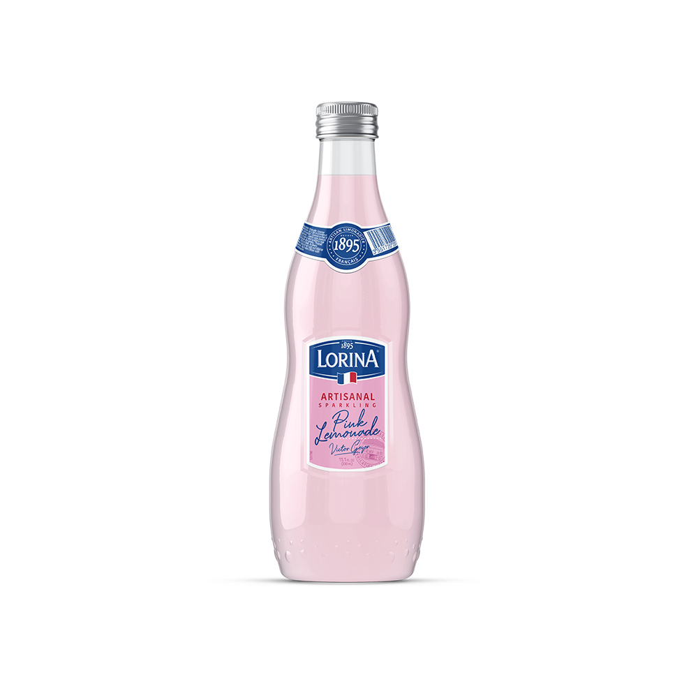 Lorina法式粉紅檸檬氣泡飲330ml