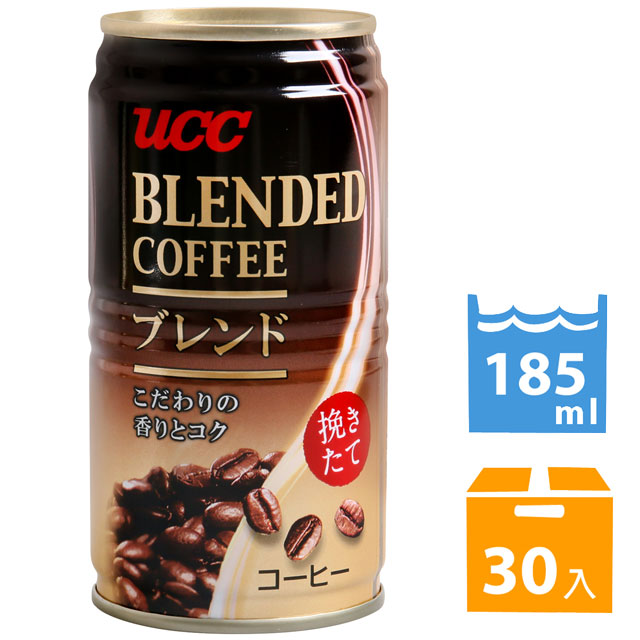 UCC 濃醇原味咖啡 (185ml*30入)