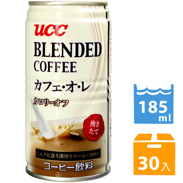 UCC 歐蕾咖啡 (185ml*30入)