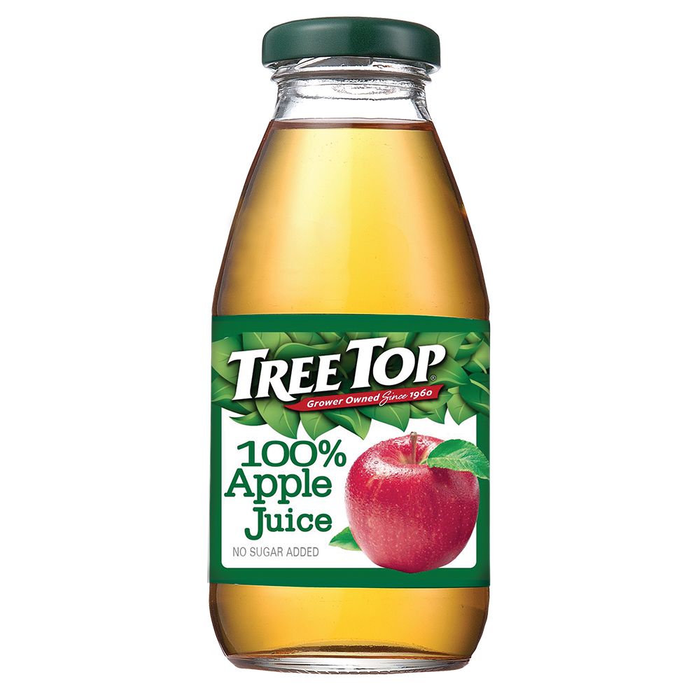《Treetop》 樹頂100%蘋果汁300mlx24瓶(玻璃瓶)