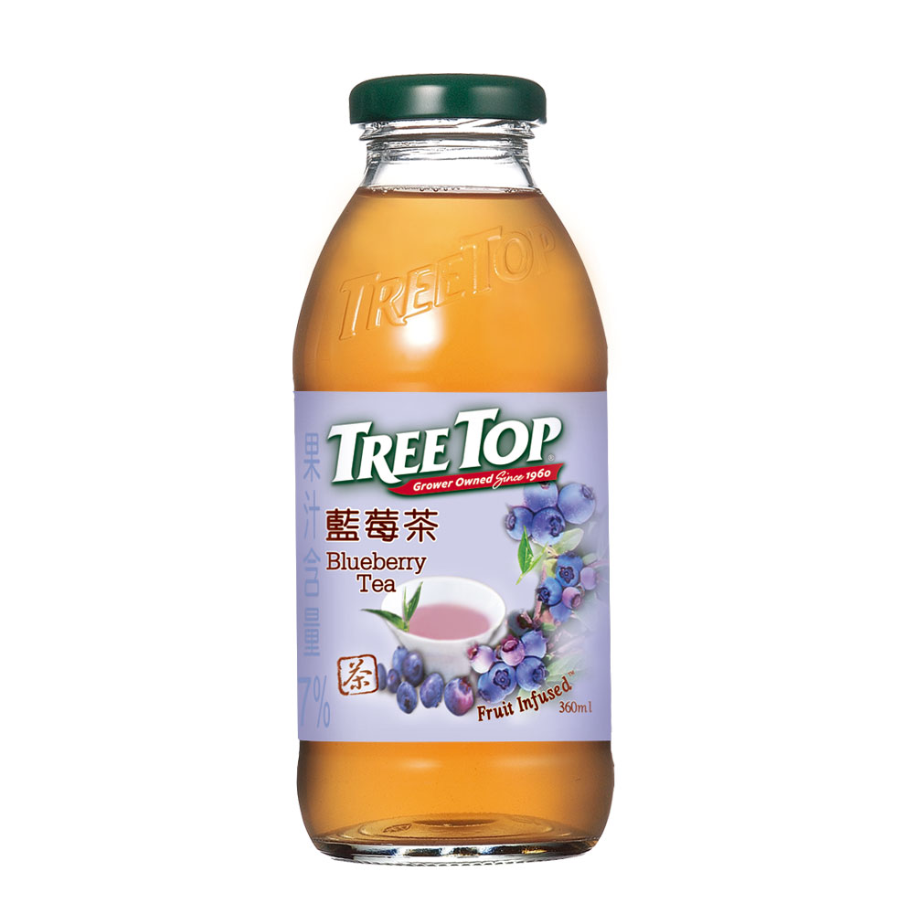 《Treetop》Tree Top 樹頂 藍莓果茶360mlx24入