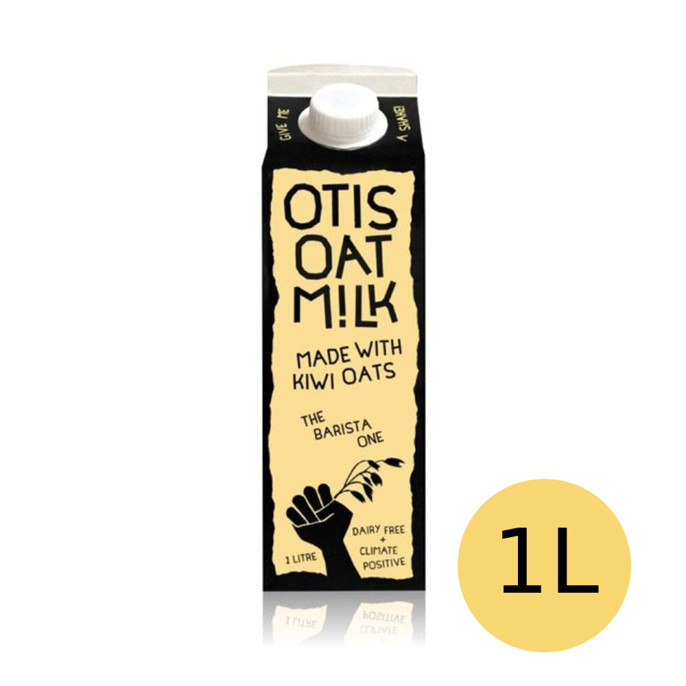 [紐西蘭 Otis Oat Milk 咖啡大師燕麥奶(1L/罐)+無糖經典燕麥奶 (1L/罐)