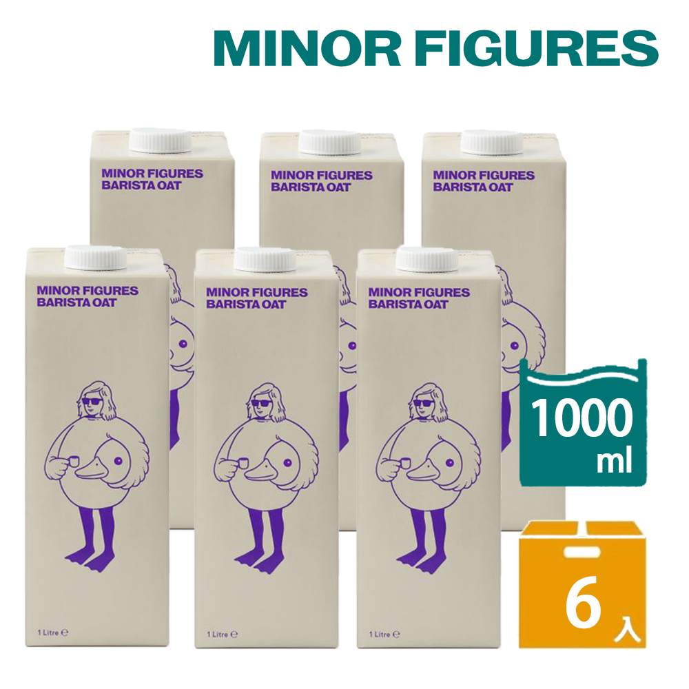 【Minor Figures 小人物】燕麥奶-濃厚版(1000ml/6入)