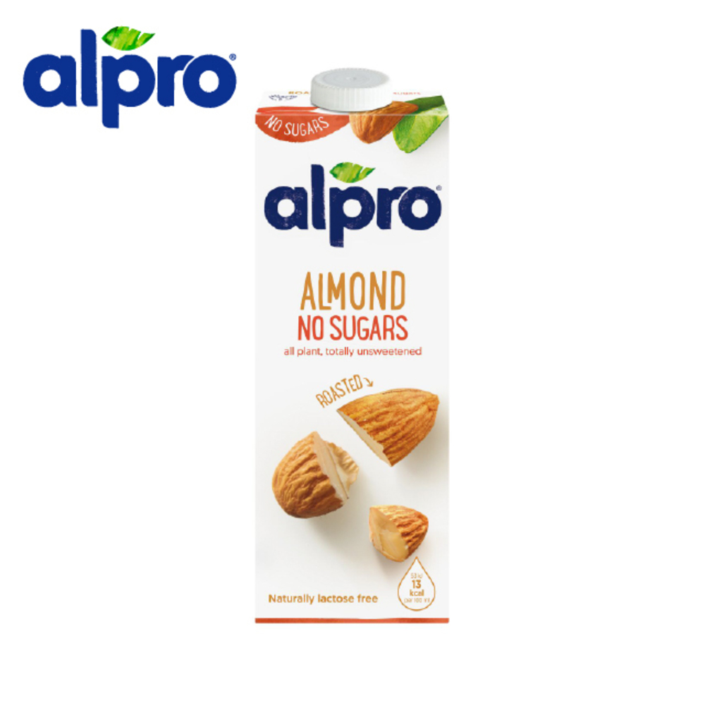 [比利時 ALPRO 經典 無糖杏仁奶 1L*2瓶 (全素)