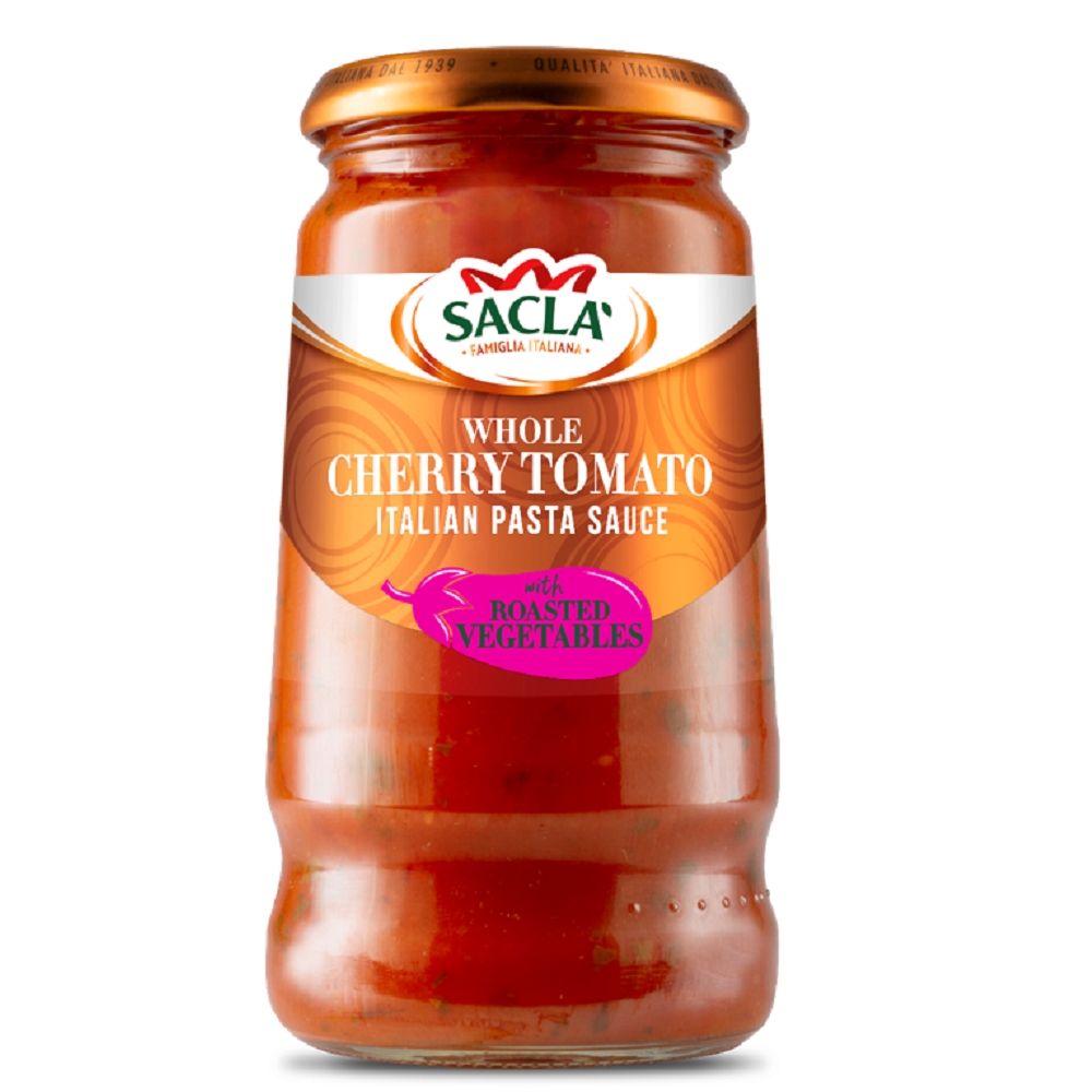 Sacla烤蔬菜小番茄義大利麵醬350g