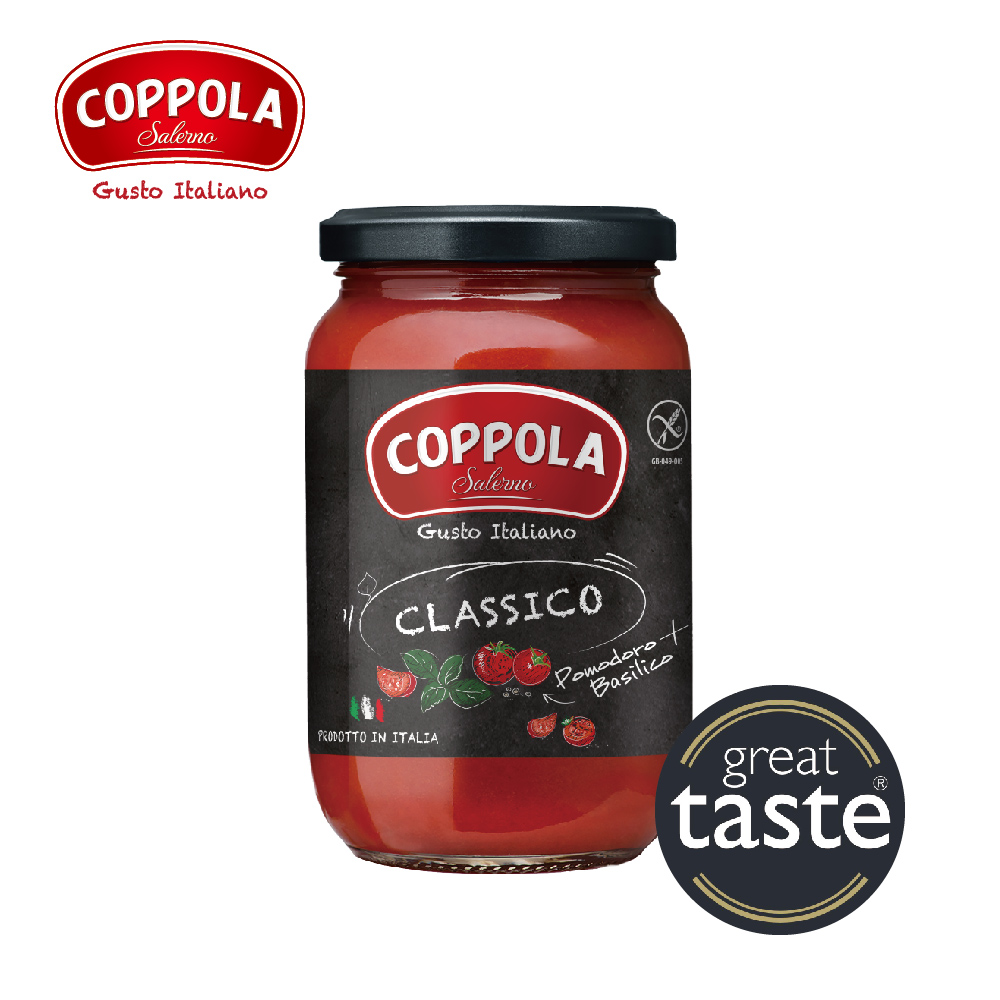 Coppola無加糖番茄羅勒麵醬350G