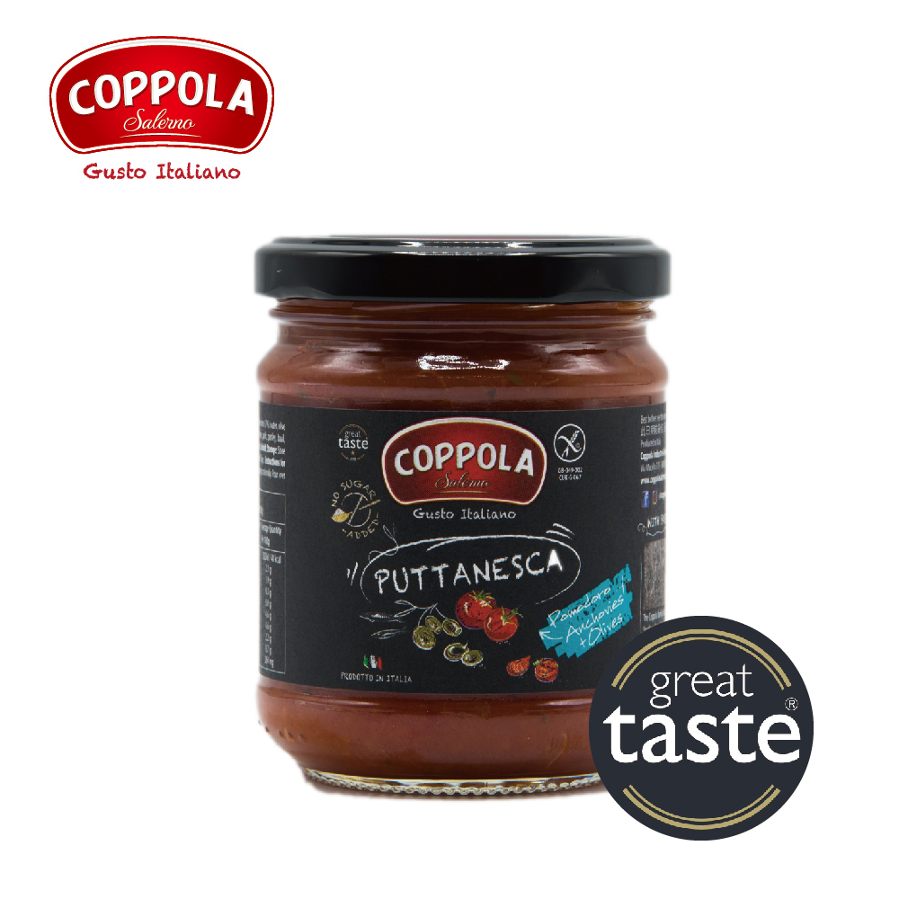 Coppola 無加糖鯷魚橄欖番茄麵醬 180g