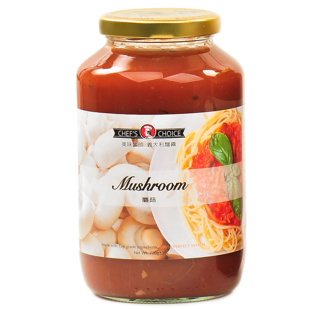 義大利麵醬-蘑菇 720g