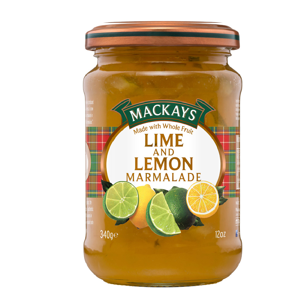 Mackays 蘇格蘭梅凱萊姆檸檬果醬340g