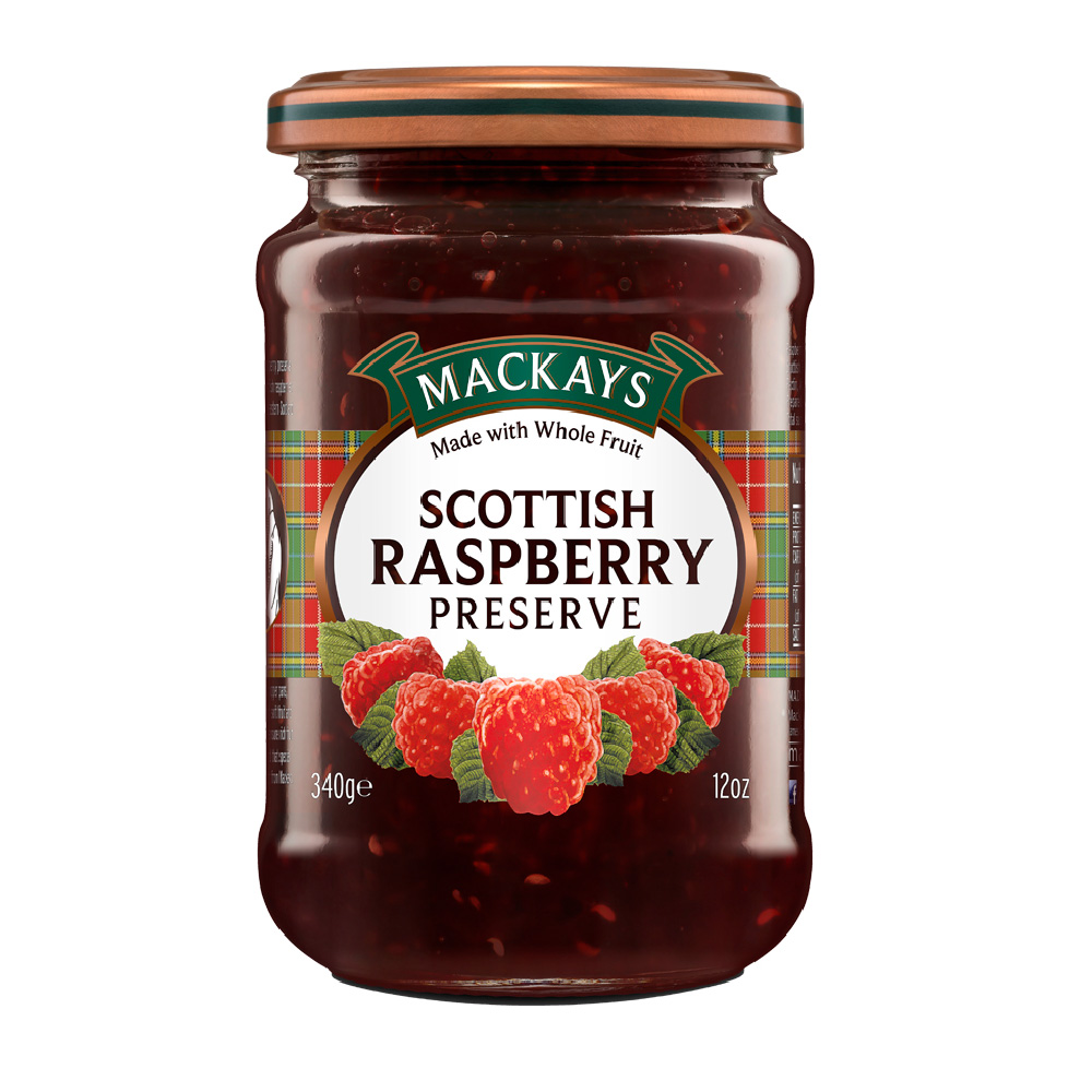 Mackays 蘇格蘭梅凱覆盆莓果醬 340g