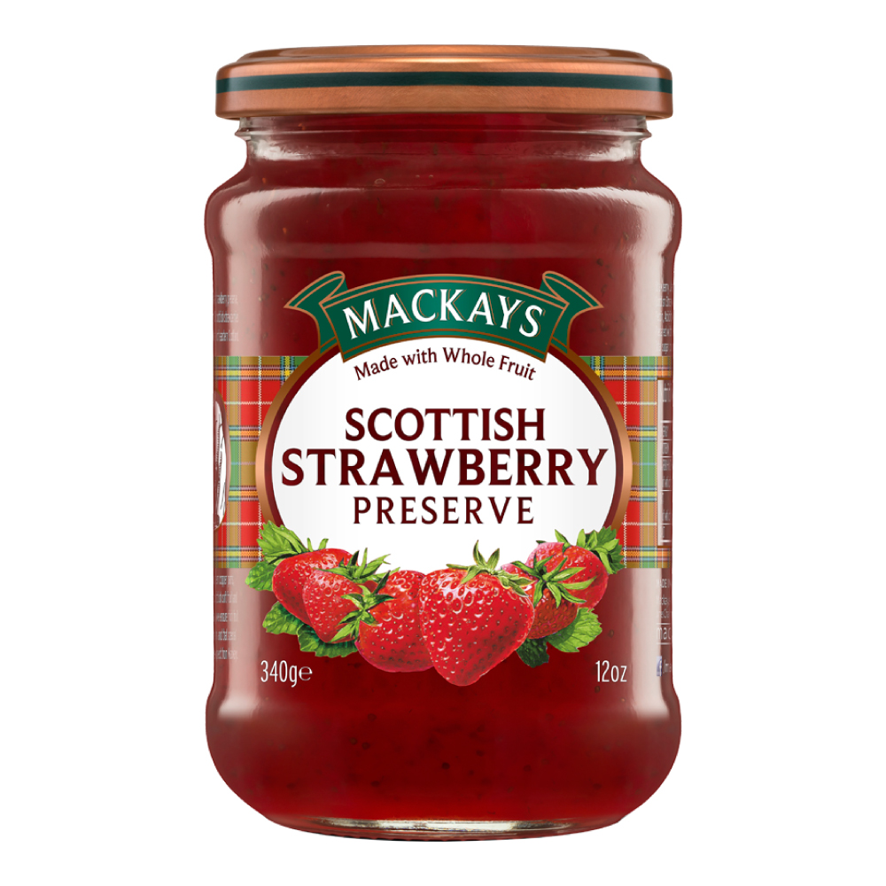 Mackays 蘇格蘭梅凱草莓果醬 340g