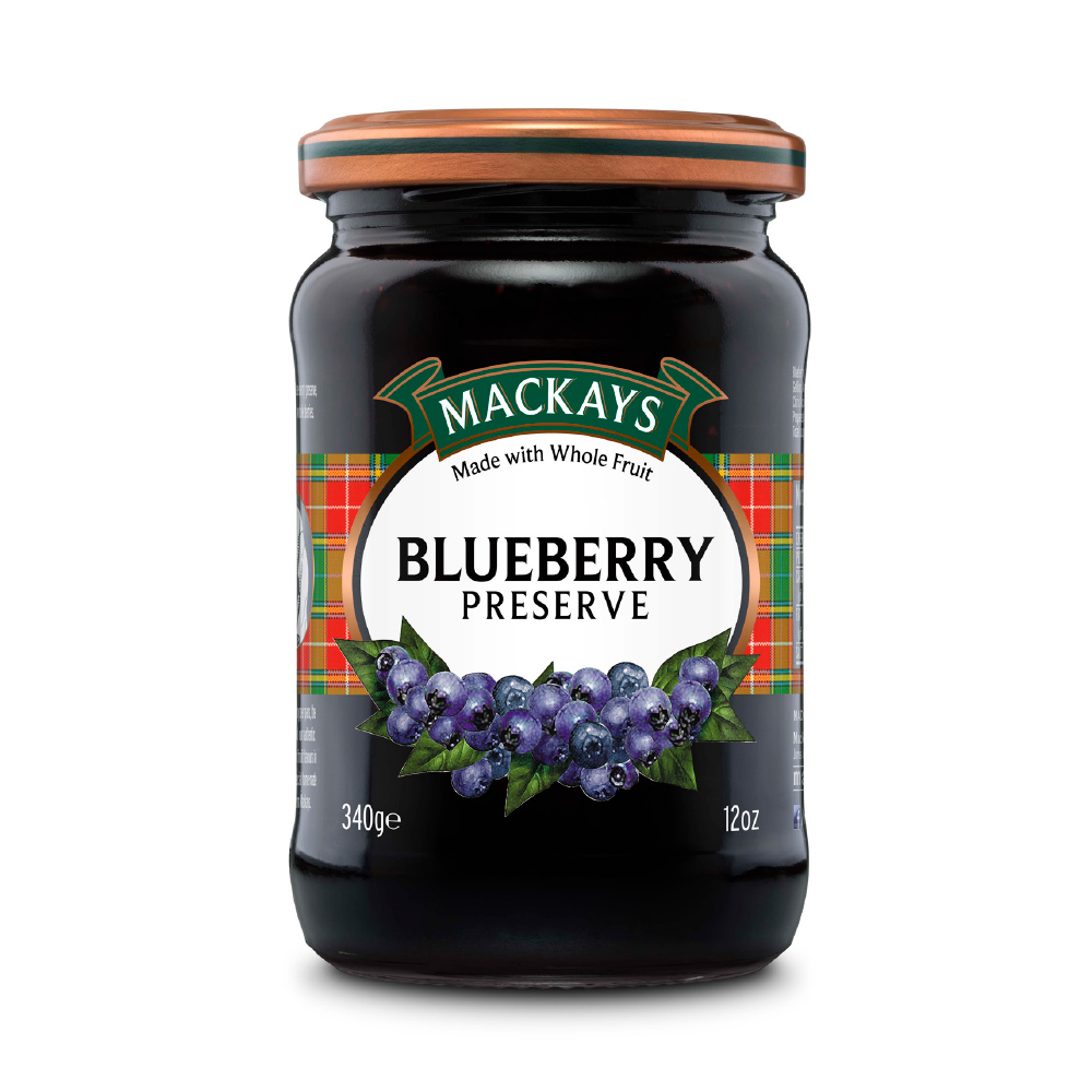 Mackays 蘇格蘭梅凱藍莓果醬 340g