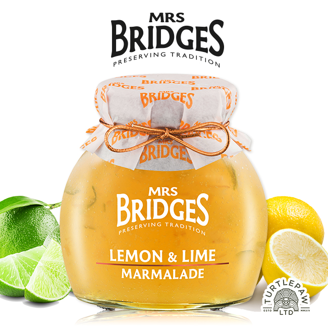 【MRS.BRIDGES】英橋夫人檸檬萊姆果醬(340公克)