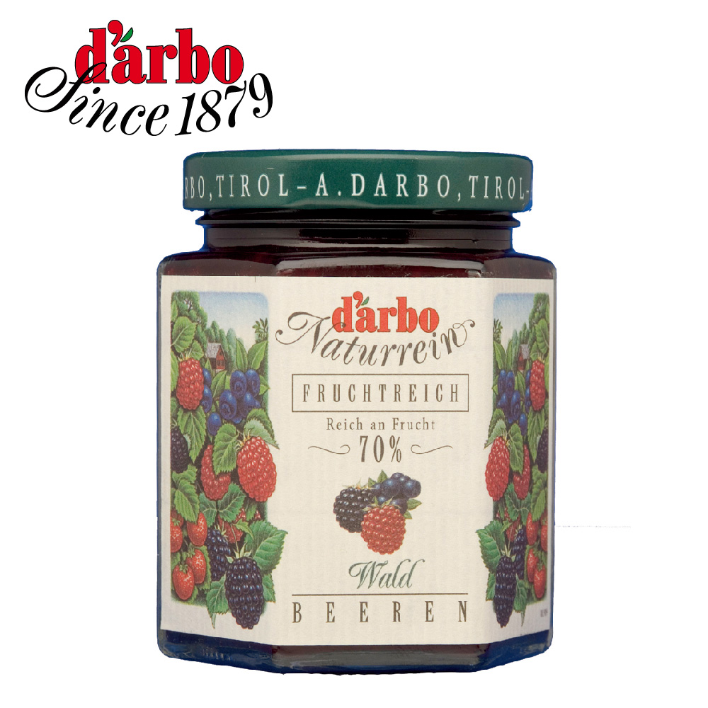 Darbo 70%果肉森林莓果果醬 200g