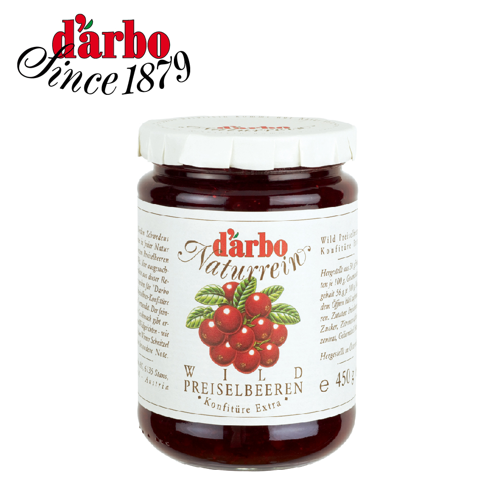 Darbo 奧地利蔓越莓果醬 450g