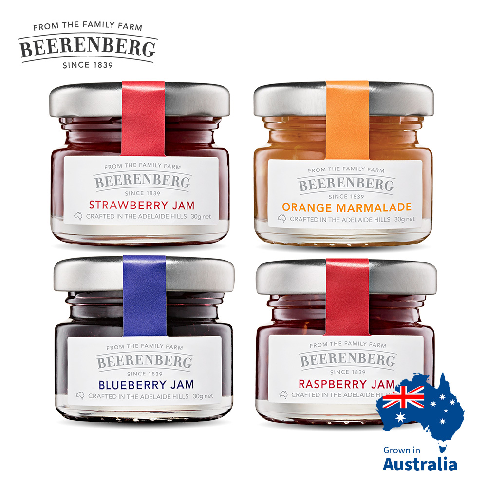 澳洲Beerenberg-迷你小果醬-30g*4入