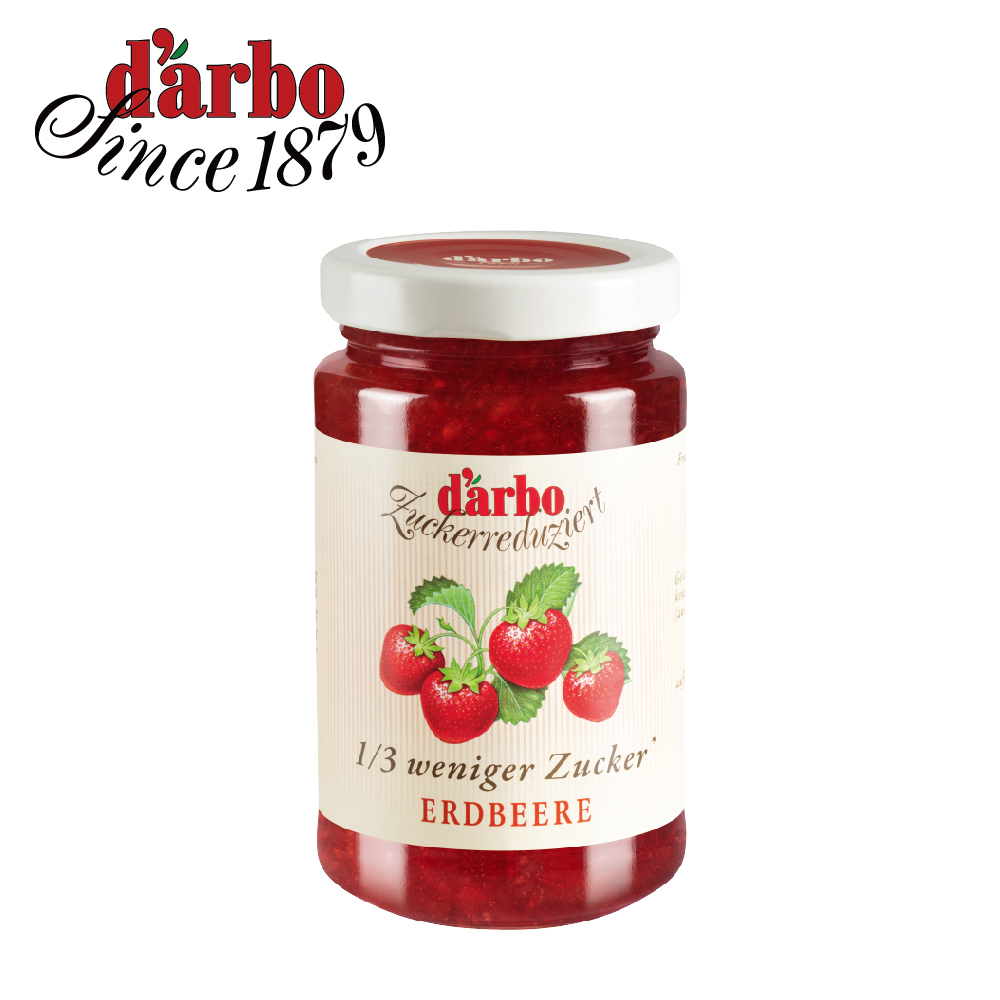 Darbo 80%果肉減糖草莓果醬 250g