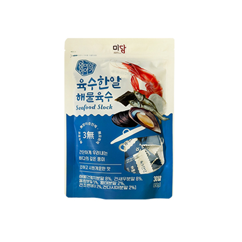 【MIDAM】韓國片裝高湯塊(海鮮風味)90g