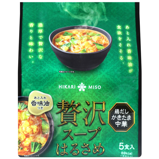 HIKARIMISO 奢華即席春雨-中華料理滑蛋雞肉風味-5入 (120g)