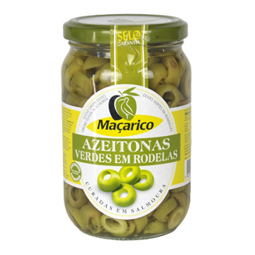 瑪卡麗蔻 Macarico 切片綠橄欖(345G)