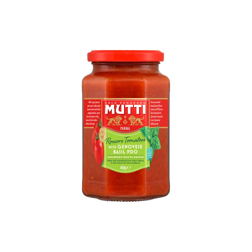 MUTTI慕堤義式番茄羅勒麵醬(400G)
