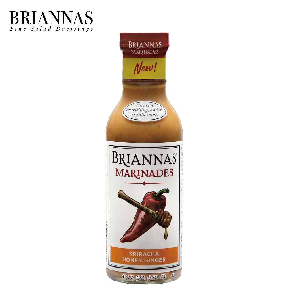 BRIANNAS 是拉差蜂蜜薑汁烤肉醬 355ml