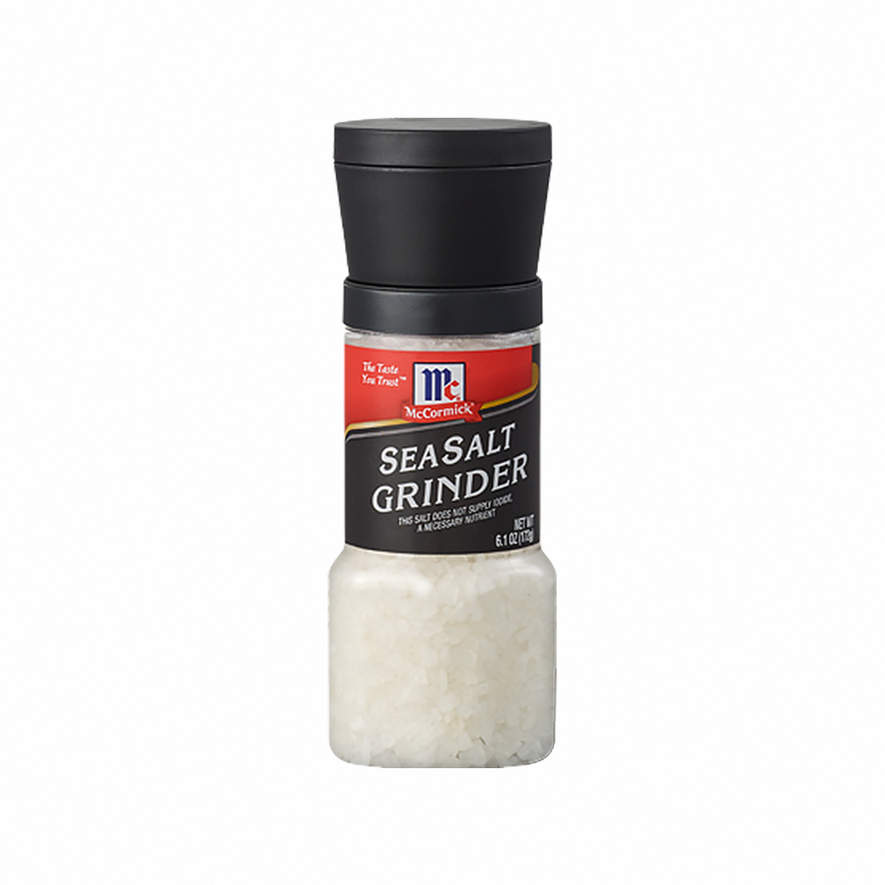 味好美 自磨式海鹽中罐6.1oz